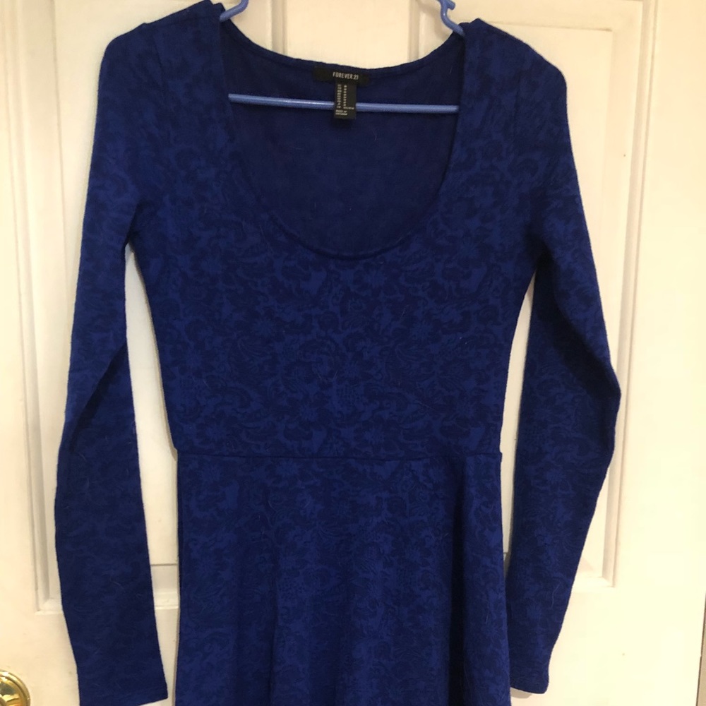 Blue dress